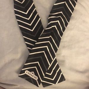 Coach purse scarf or hair accessory.